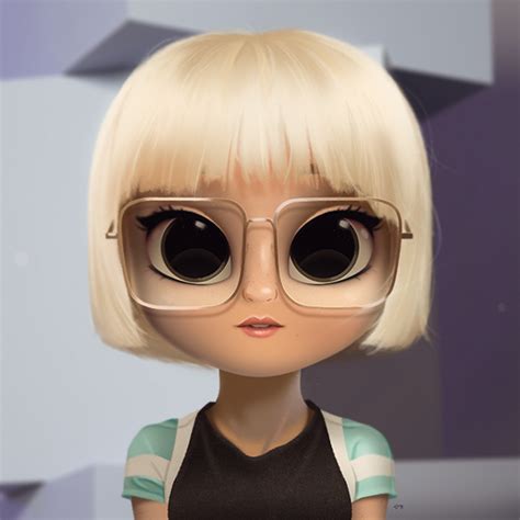 characters with bangs and glasses|More.